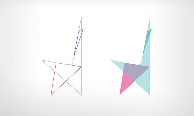 TRIANGLE CHAIR - EXPERIMENTATION